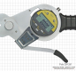 Preview: Digital caliper gauge for outside measurements IP 65,  0 - 20 mm
